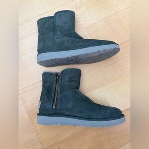 UGG Charcoal Suede Ankle Boots